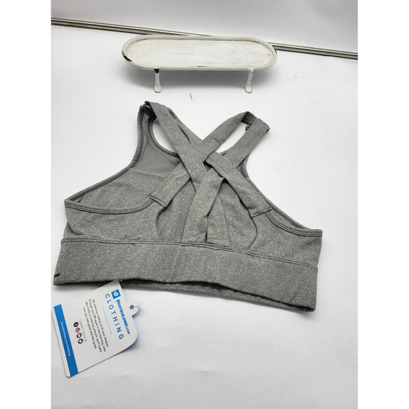 NWT Bodybuilding.com Gray Workout Bra - Picture 7 of 10